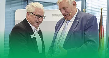 Übergabe des Inklusionspreises NRW an GrünBau inklusiv